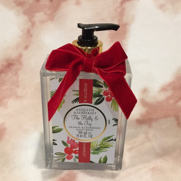 Asquith Somerset The Holly The Ivy Scented Orange Cranberry Hand Soap NWT 19.40o - Picture 13 of 16